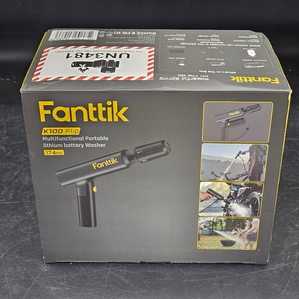 Fanttik Portable Battery power Washer